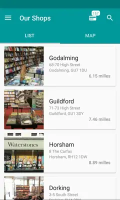 Waterstones android App screenshot 1